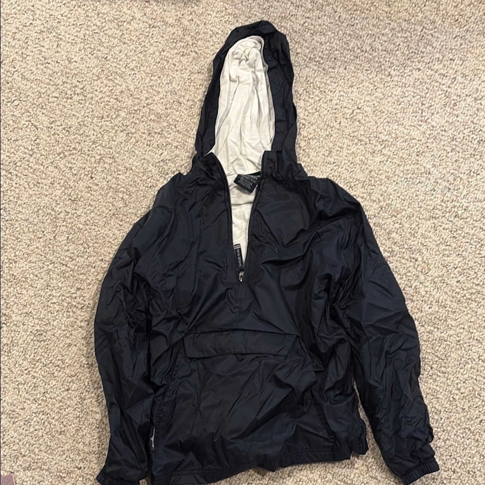 Charles River Apparel Youth Jacket - Black and Cream